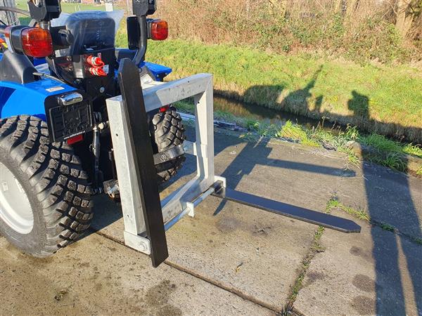 Grote foto kraffter 3 punts palletvork gegalvaniseerd heavy duty agrarisch mechanisatie