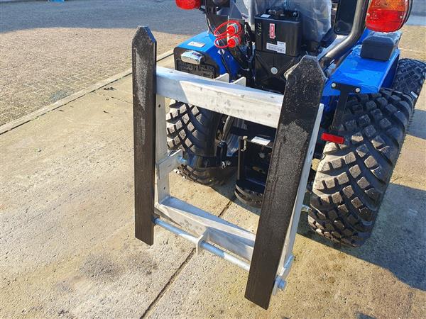 Grote foto kraffter 3 punts palletvork gegalvaniseerd heavy duty agrarisch mechanisatie