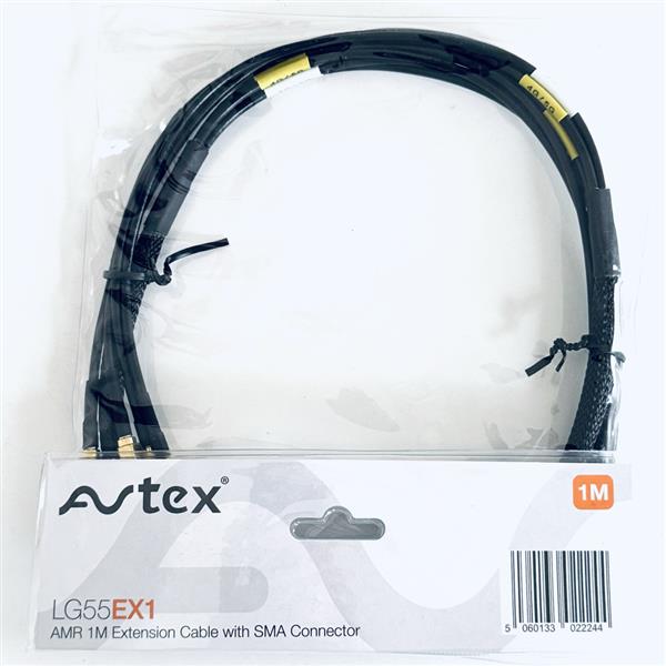 Grote foto avtex verlengkabel 1 meter per 4 stuks avtex mobile internet computers en software netwerkkaarten routers en switches