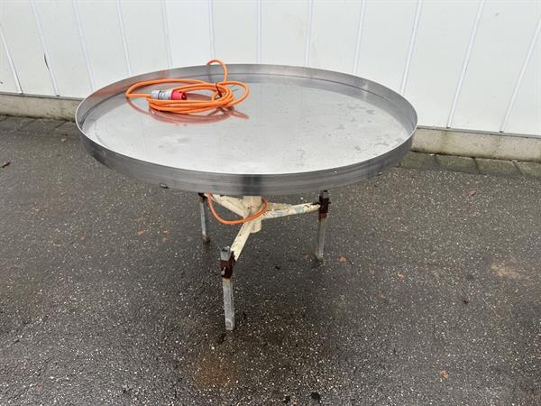 Grote foto draaitafel 120 cm rvs bovenblad agrarisch tuinbouw