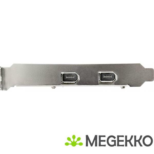 Grote foto startech.com pex1394a2v2 interfacekaart adapter ieee 1394 firewire intern computers en software overige computers en software