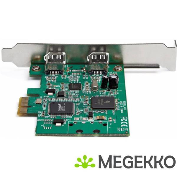 Grote foto startech.com pex1394a2v2 interfacekaart adapter ieee 1394 firewire intern computers en software overige computers en software