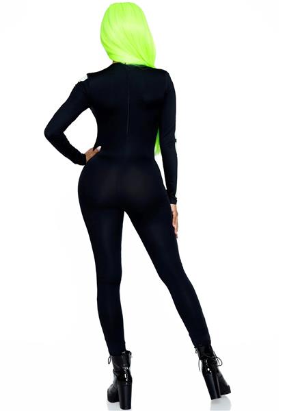 Grote foto halloween catsuit dames glow in the dark leg avenue verzamelen overige verzamelingen