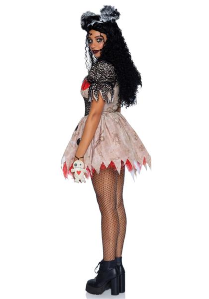 Grote foto halloween jurk dames voodoo pop leg avenue verzamelen overige verzamelingen