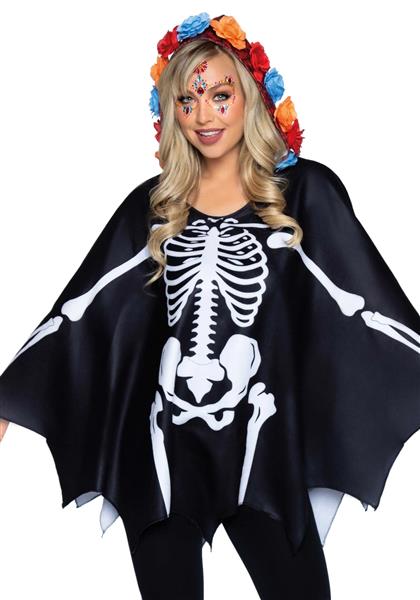 Grote foto dia de los muertos poncho dames leg avenue verzamelen overige verzamelingen