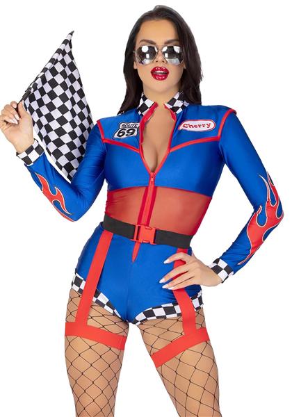 Grote foto racepak dames bodysuit leg avenue verzamelen overige verzamelingen