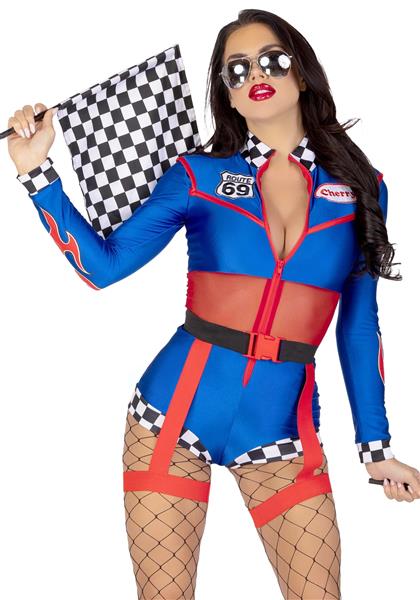 Grote foto racepak dames bodysuit leg avenue verzamelen overige verzamelingen