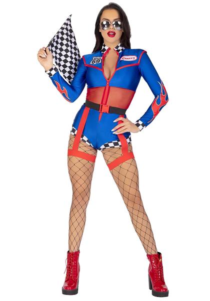 Grote foto racepak dames bodysuit leg avenue verzamelen overige verzamelingen