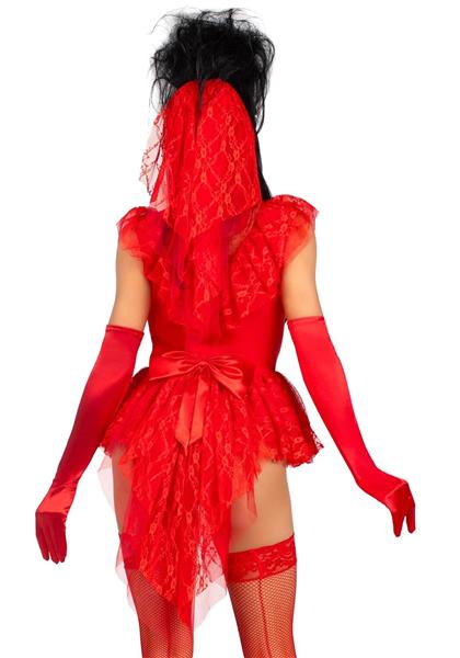 Grote foto beetlejuice kostuum dames bodysuit leg avenue verzamelen overige verzamelingen