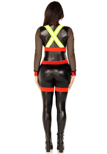 Grote foto brandweer catsuit dames leg avenue verzamelen overige verzamelingen