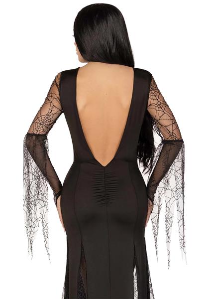 Grote foto morticia jurk zwart dames leg avenue verzamelen overige verzamelingen