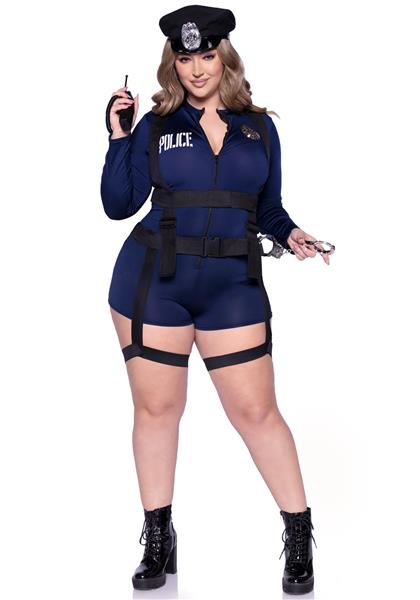 Grote foto politie pak dames bodysuit leg avenue verzamelen overige verzamelingen