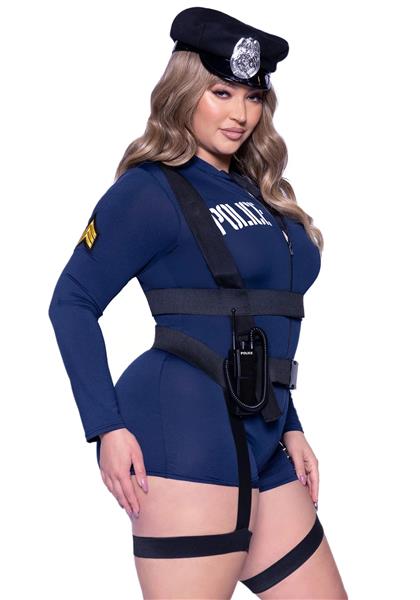 Grote foto politie pak dames bodysuit leg avenue verzamelen overige verzamelingen