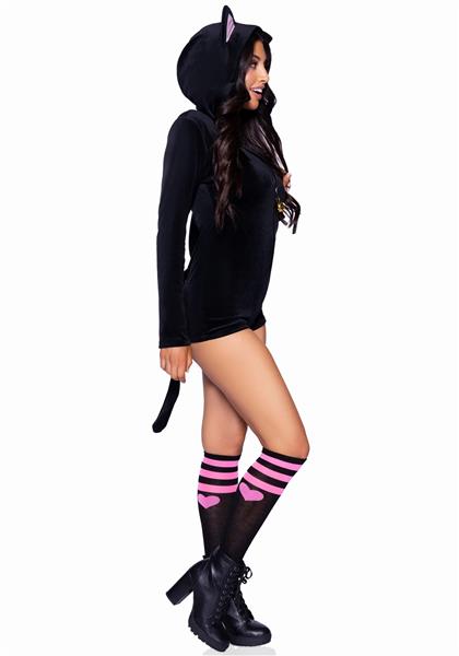 Grote foto kat kostuum dames bodysuit leg avenue verzamelen overige verzamelingen