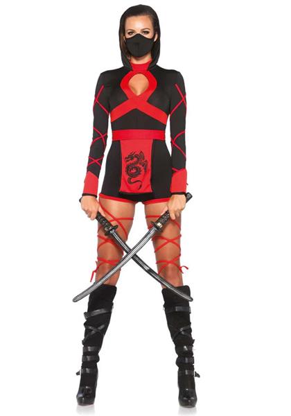 Grote foto ninja pak dames bodysuit leg avenue verzamelen overige verzamelingen