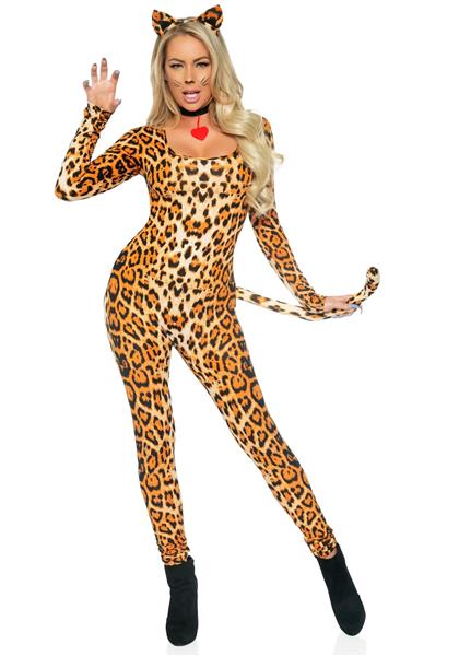 Grote foto poema catsuit oranje dames leg avenue verzamelen overige verzamelingen