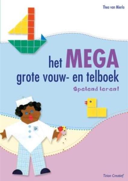 Grote foto het megagrote vouw en telboek tirion creatief boeken hobby en vrije tijd