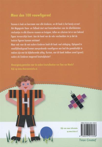 Grote foto het megagrote vouw en telboek tirion creatief boeken hobby en vrije tijd