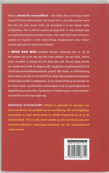 Grote foto meer dan moe boeken gezondheid en voeding