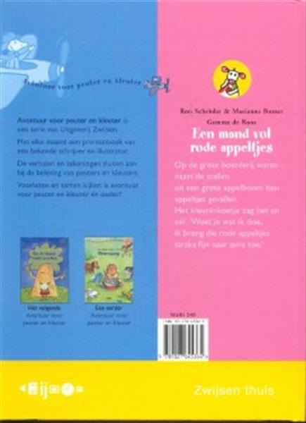 Grote foto een mand vol rode appeltjes avontuur voor peuter en kleuter boeken overige boeken