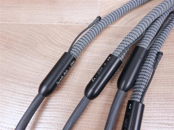 Grote foto dyrholm audio vision highend audio speaker cables 2 5 metre audio tv en foto onderdelen en accessoires
