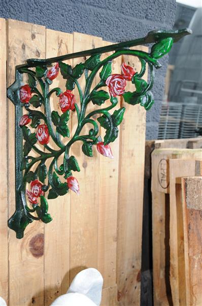 Grote foto 1 mooie hanger rozen motief gietijzer kleur tuin en terras tuindecoratie