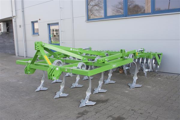 Grote foto bomet stoppel cultivator apus 3 rijen met roller 2.6 3.5m u865 11 agrarisch mechanisatie