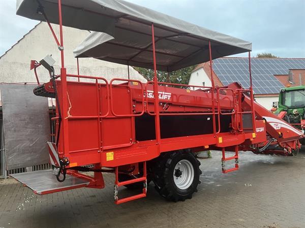Grote foto asa lift tsp 275 aardappelrooier voor zoete aardappelen agrarisch aardappelpootmachines