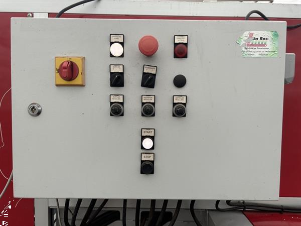 Grote foto da ros a5 dc5 rc5 sjabloonvulmachine voor trays pot in trayvullijn agrarisch tuinbouw