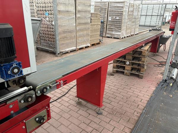 Grote foto da ros a5 dc5 rc5 sjabloonvulmachine voor trays pot in trayvullijn agrarisch tuinbouw