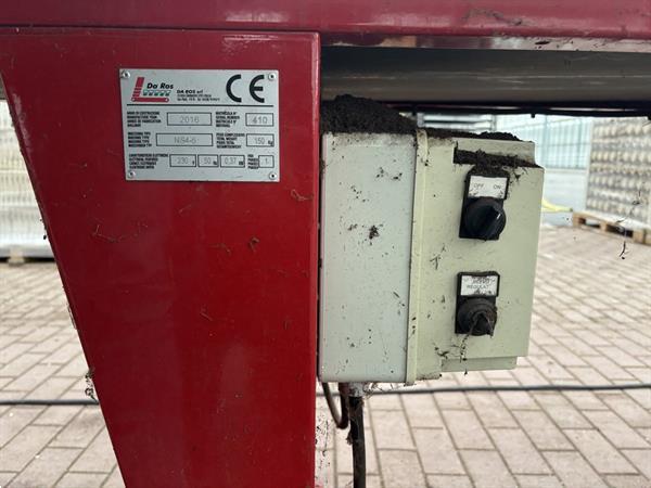 Grote foto da ros a5 dc5 rc5 sjabloonvulmachine voor trays pot in trayvullijn agrarisch tuinbouw