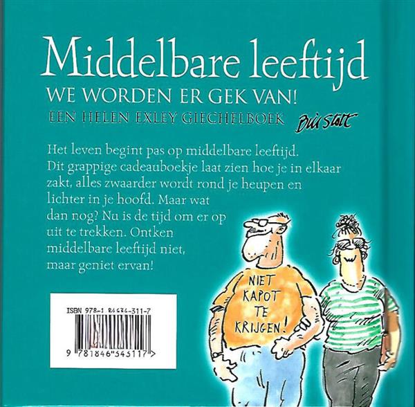 Grote foto middelbare leeftijd we worden er gek van boeken overige boeken