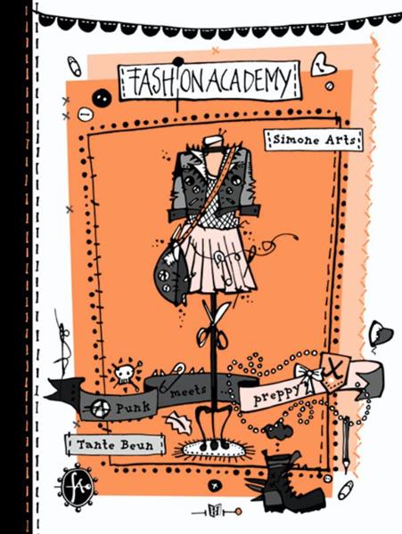 Grote foto punk meets preppy fashion academy 3 boeken jeugd 13 jaar en ouder