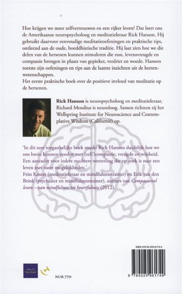 Grote foto boeddha brein boeken psychologie