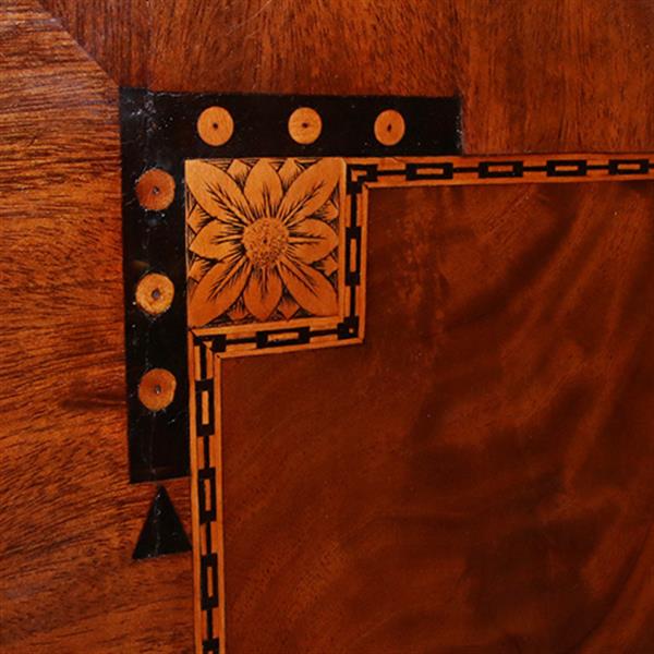 Grote foto secretaire abattant of klepbureau met 4 biscuit panelen prachtig ingelegd ca 1790 no.260650 antiek en kunst overige in antiek gebruiksvoorwerpen
