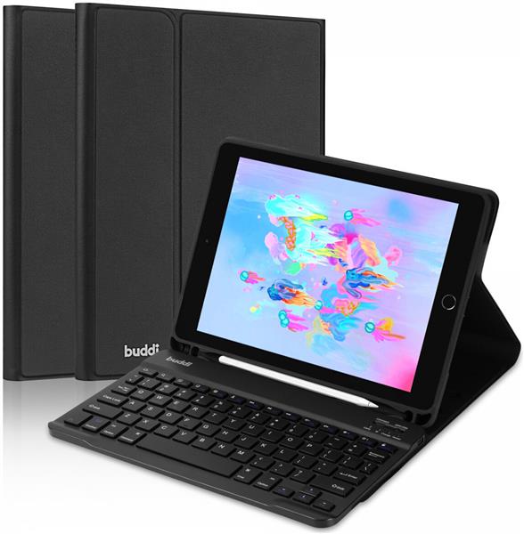 Grote foto apple ipad 5 32gb zwart wifi 4g hoes en keyboard garantie telecommunicatie ipad