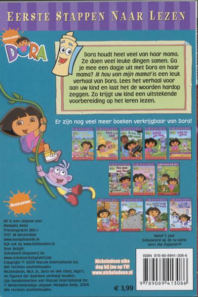 Grote foto ik hou van mijn mama dora 13 boeken jeugd 13 jaar en ouder