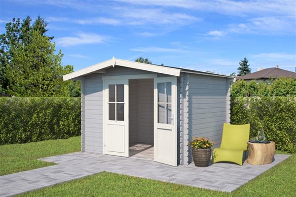 Grote foto tuinhuis blokhut baltimore 312 x 250 cm tuin en terras tuinhuisjes en blokhutten