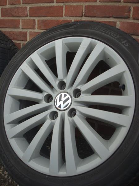 Grote foto 17 originele vw r32 velgen en banden hankook 5x112 auto onderdelen banden en velgen