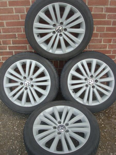 Grote foto 17 originele vw r32 velgen en banden hankook 5x112 auto onderdelen banden en velgen