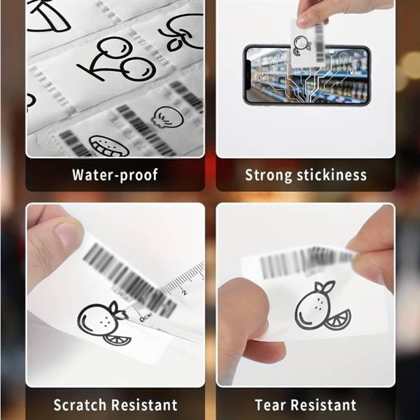 Grote foto thermische labels wit 51 x 76 mm 500 labels geschikt voor phomemo m110 m220 m221 om zelf foto t verzamelen overige verzamelingen