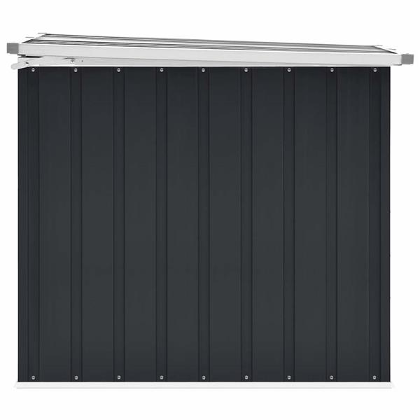 Grote foto vidaxl tuinbox 149x99x93 cm antraciet tuin en terras overige tuin en terras