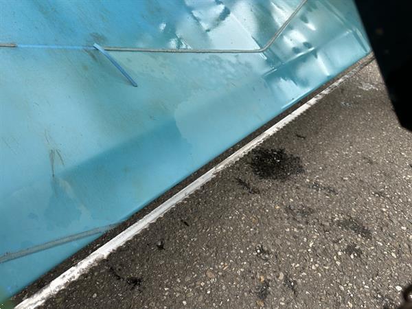Grote foto hortech slide t 150 oogstmachine getrokken door de tractor voor de oogst van babyblad agrarisch oogstmachines