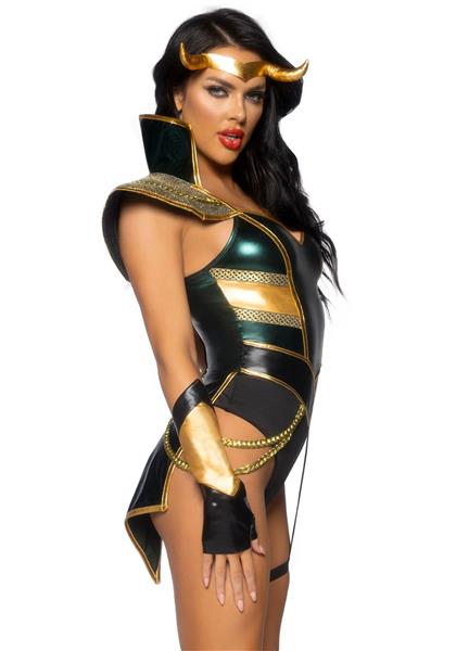 Grote foto super woman pak dames bodysuit trickster goddess leg avenue verzamelen overige verzamelingen