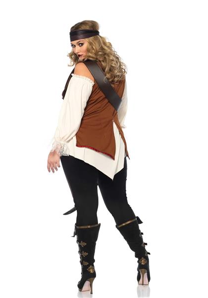 Grote foto kapitein kostuum dames plus size leg avenue verzamelen overige verzamelingen
