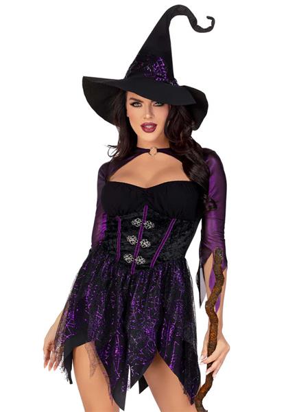 Grote foto halloween jurk dames mystical leg avenue verzamelen overige verzamelingen