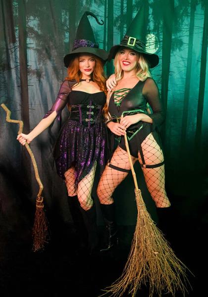Grote foto halloween jurk dames mystical leg avenue verzamelen overige verzamelingen