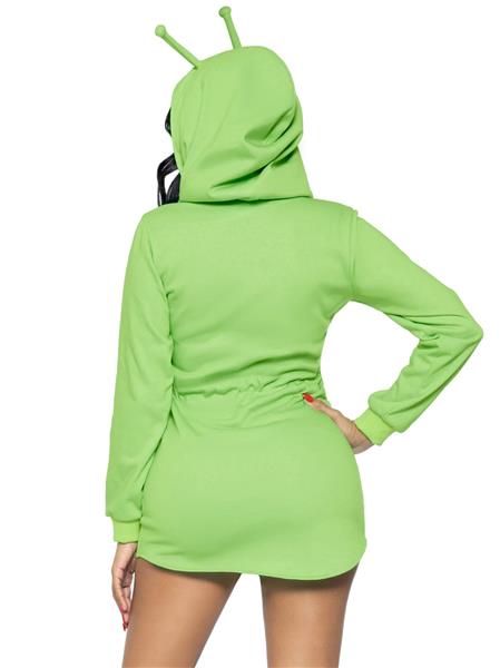 Grote foto alien jurk groen dames leg avenue verzamelen overige verzamelingen