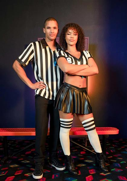 Grote foto scheidsrechter kostuum dames leg avenue verzamelen overige verzamelingen