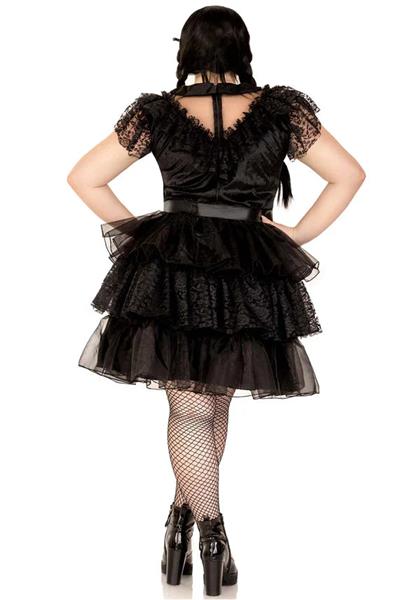 Grote foto raving rebel wednesday jurk dames plus size leg avenue verzamelen overige verzamelingen